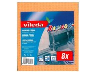 Vileda Style houbová utěrka 8ks Rainbow